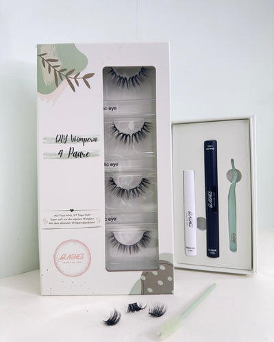 Starterset Angelic Eyes(Dolleye 12-14mm D- Curl ) - Glashes