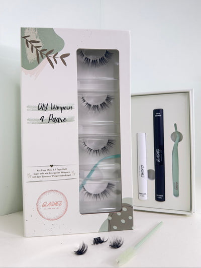 Starterset Elastic Wings  (Cateye 10-14mm CC- Curl ) - Glashes