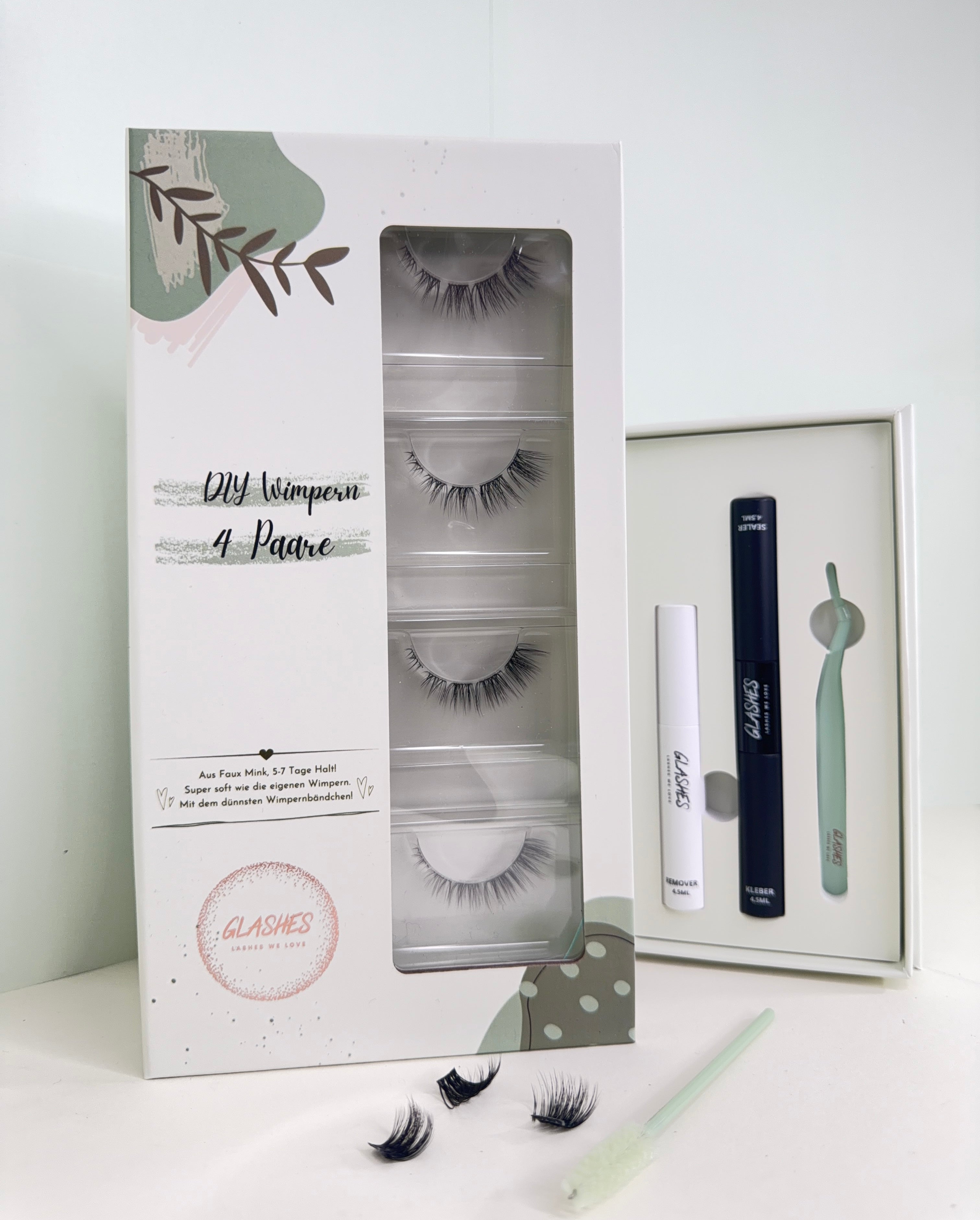 Starterset Glashes No4  (Cateye) 8-15mm - Glashes