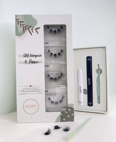 Starterset Holy Lash (Dolleye 10-14mm CC- Curl ) - Glashes