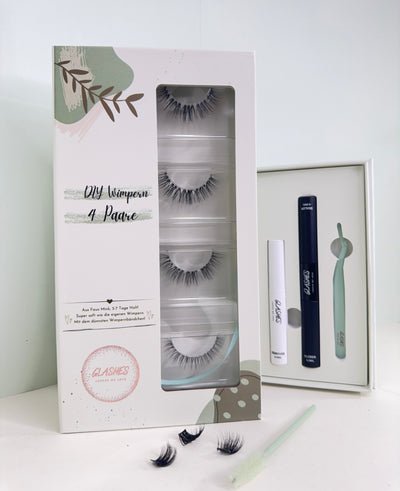 Starterset Nuvia (Dolleye 12-14mm CC- Curl - Glashes