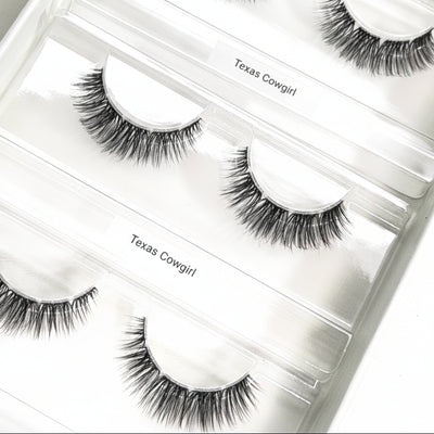 Starterset Texas Cowgirl (Dolleye 12-14mm D-Curl) - Glashes