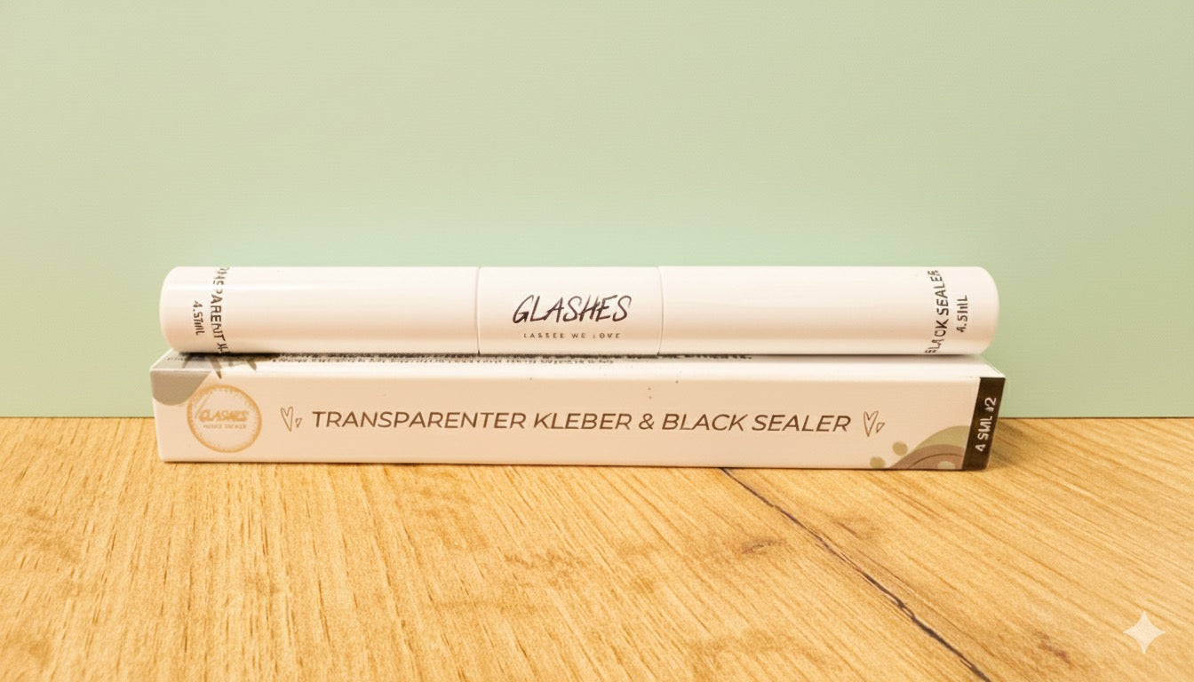 Transparenter Kleber & schwarzer Sealer (limitiert)