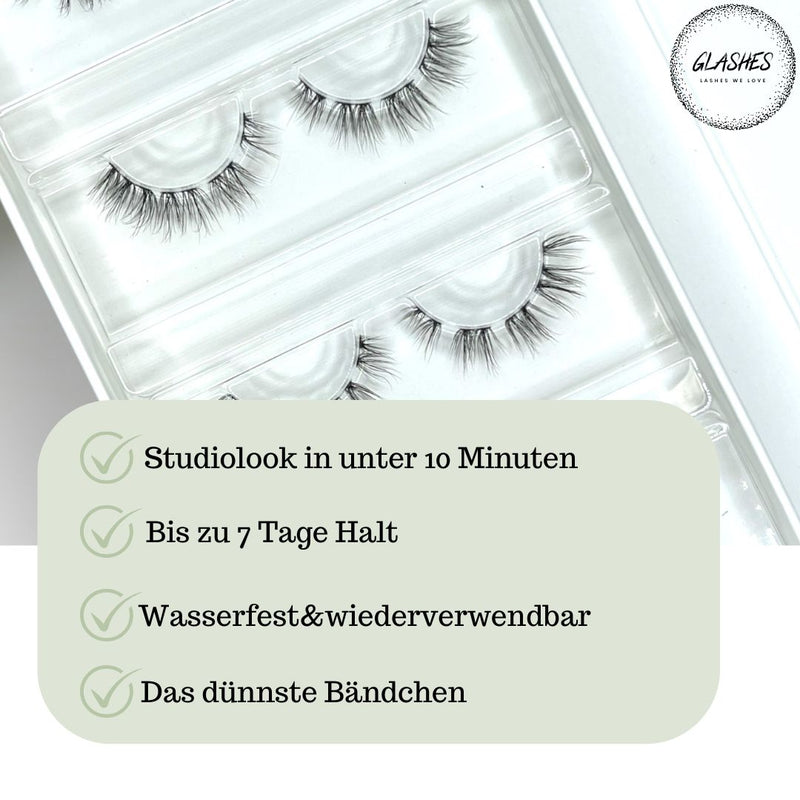 Studiolook in 10 Minuten diy lashes für zuhause