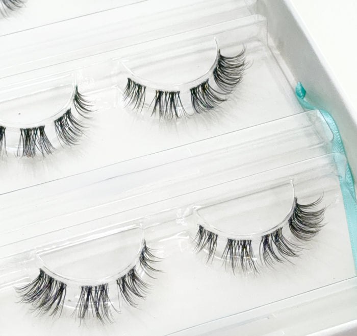 Whispy Lover Wimpern Nahaufnahme — Cateye Look CC-Curl